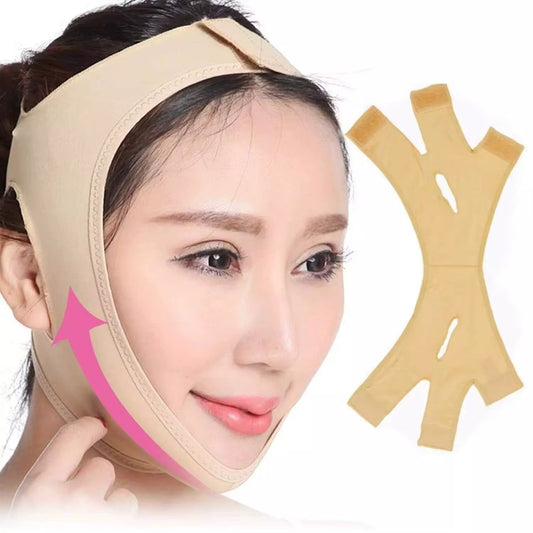 gaine de visage beige