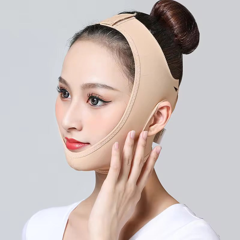 gaine de visage beige