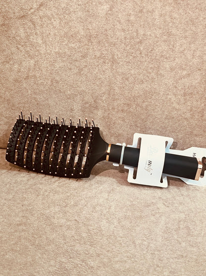 Brosse démêlant cheveux et mèche