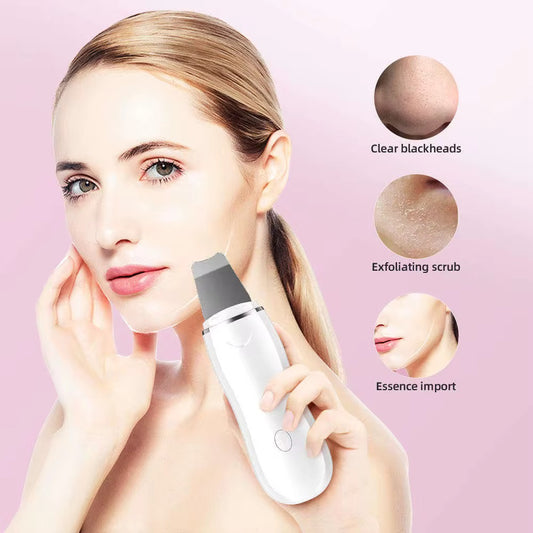 Spatule rechargeable exfoliant peeling visage