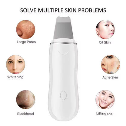 Spatule rechargeable exfoliant peeling visage